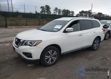 2019 Nissan Pathfinder Sv z USA, uszkodzony, nr VIN 5N1DR2MM4KC577255